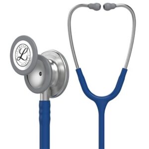 Clinician Stethoscope 3M Littmann Classic III Navy Blue 1-Tube 27 Inch Tube Convertible Chestpiece