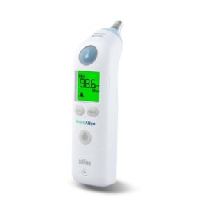 Tympanic Ear Thermometer Braun ThermoScan Ear Probe Handheld