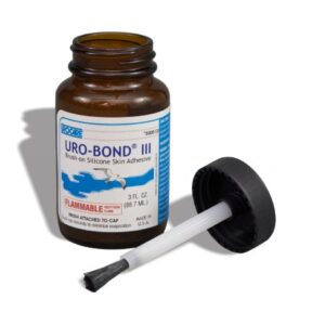 Brush On Adhesive Uro-Bond III 3 oz., Silicone
