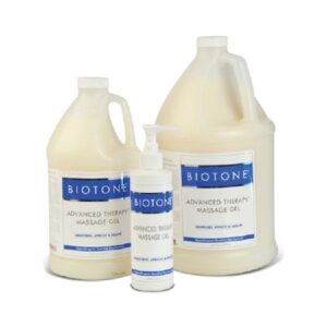 Massage Treatment Biotone Advanced Therapy 8 oz. Pump Bottle Unscented Gel