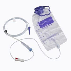 Enteral Feeding Pump Bag Set Kangaroo 924 500 mL DEHP-Free PVC NonSterile