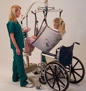 Full Body Patient Sling Deluxe Extra Large 250 to 450 lbs. Weight Capacity