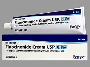 Fluocinonide 0.1% Cream 120 Gram