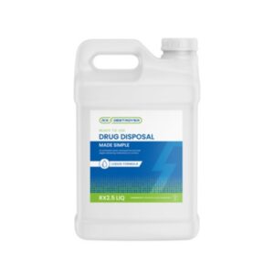 Drug Disposal System for Liquid Medication Only Rx Destroyer Liquid 12 lbs. Carton Weight