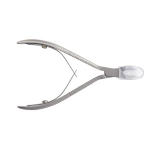 Nail Nipper McKesson Argent Convex Jaw 11 mm X 4-1/2 Inch Length Stainless Steel