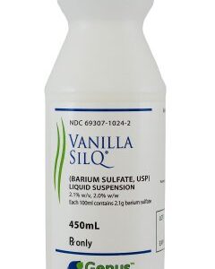 Vanilla Silq Barium Sulfate 21 mg / mL, 2.1% Suspension 450 mL