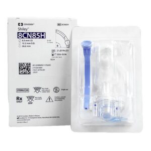 Cuffed Tracheostomy Tube Shiley Disposable IC Size 8.5 Adult
