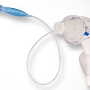 Uncuffed Tracheostomy Tube Shiley Disposable IC Size 10.0 Adult