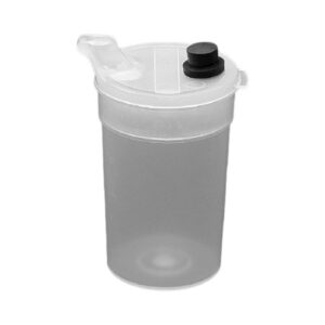Feeding Cup Flo-Trol 4 to 8 oz. Clear Plastic Reusable