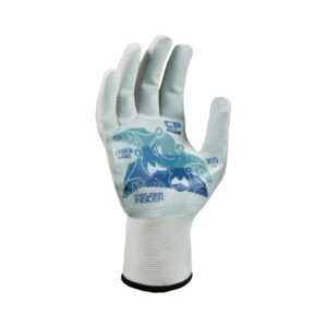 Cut Resistant Glove Liner Turtleskin CP Neon Insider Full-Finger Nylon / Polyester White Medium