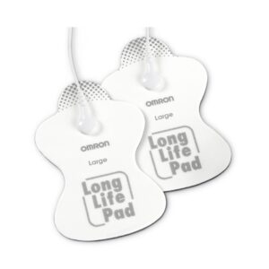 Long Life Pads – Large Electrotherapy Electrode For OMRON TENS Units PM3029, BP3030, PM3031, PM3032, PM400, PM501