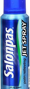 Topical Pain Relief Salonpas 3% – 10% Strength Menthol / Methyl Salicylate Spray 4 oz.
