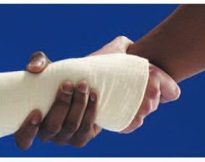 Elastic Tubular Support Bandage Tensogrip 4 Inch X 11 Yard Pull On White NonSterile Size F