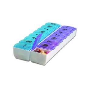 Pill Organizer Duets X-Large 16 Day 2 Dose