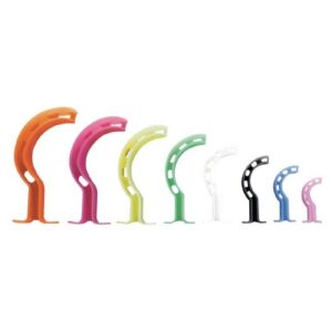 Berman Oropharyngeal Airway SunMed Red 100 mm Length Size 5 NonSterile Adult