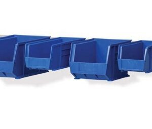 Storage Bin Mounting Rail 2.75 X 48 Inch, White