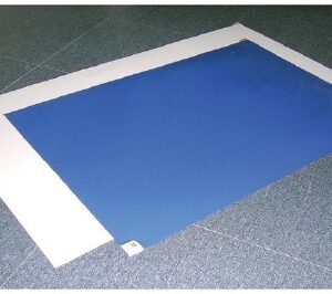 Adhesive Floor Mat Fisherbrand 36 X 45 Inch White Polyethylene