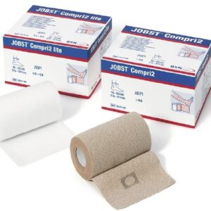 2 Layer Compression Bandage System JOBST Compri2 9-3/4 to 12-1/2 Inch No Closure Tan NonSterile 40 mmHg