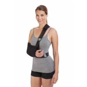 Shoulder Immobilizer PROCARE Large Polyester / Cotton Contact Closure Left or Right Arm