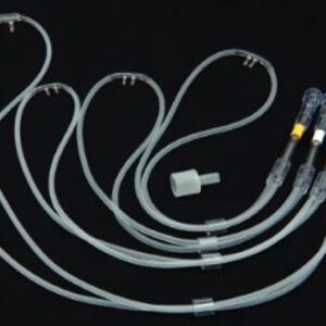 Nasal Cannula Comfort Soft Plus Neonatal Curved Prong / NonFlared Tip 7 Foot O2 Line