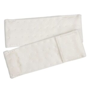 Cleanroom Wet Mop Pad Contec EasyReach Bound Edge White Polyester Disposable