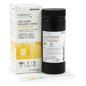 Urinalysis Reagent McKesson Consult Blood, Glucose, Leukocytes, Nitrite, pH, Protein For McKesson CONSULT 120 Ultra Urine Analyzer (MFR # 121-120)