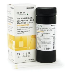 Urinalysis Reagent McKesson Consult Albumin, Creatinine For McKesson CONSULT 120 Ultra Urine Analyzer (MFR # 121-120)