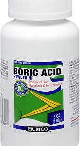 Antiseptic Boric Acid Topical Powder 6 oz. Bottle