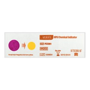 Verify HPU Sterilization Chemical Indicator Strip Vaporized Hydrogen Peroxide