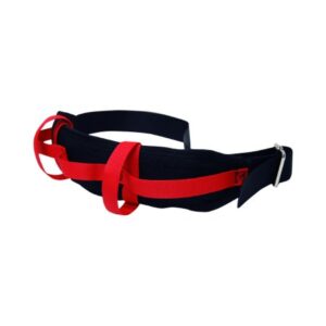 Gait Belt with Handles Black / Red