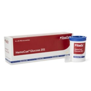 General Chemistry Reagent Microcuvette HemoCue Glucose 201 Glucose For HemoCue Glucose 201 Blood Glucose Analyzer 100 Tests