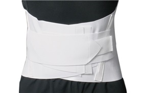 Back Support AliMed Lumbosacral Support Plus 3X-Large Hook and Loop Closure 48 to 52 Inch Hip Circumference 10 Inch Back Height to 6 Inch Front Height Adult