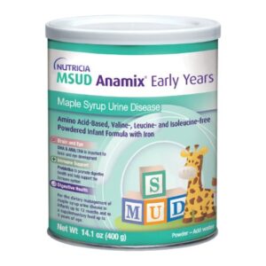 Infant Formula MSUD Anamix Early Years Unflavored 14.1 oz. Can Powder Amino Acid / Iron Maple Syrup Urine Disease (MSUD)