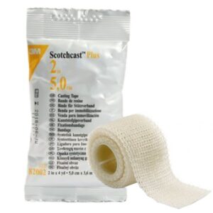 Cast Tape 3M Scotchcast Plus 2 Inch X 12 Foot Fiberglass / Resin White
