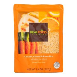 Tube Feeding Formula Real Food Blends Chicken / Carrots / Brown Rice Flavor Liquid 9.4 oz. Pouch
