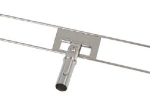Cleanroom Mop Frame Contec QuickConnect 1-3/4 X 4-1/4 X 11-1/2 Inch Push Button Connection Stainless Steel