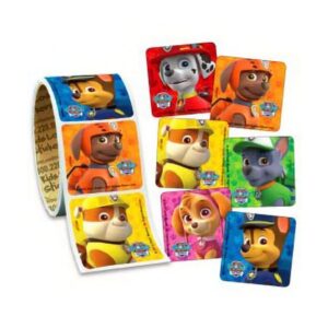 Disney 100 per Roll PAW Patrol Sticker 1-5/8 Inch