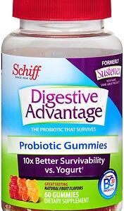 Probiotic Dietary Supplement Digestive Advantage 60 per Bottle Gummy