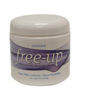 Massage Treatment Free-Up 16 oz. Jar Unscented Cream