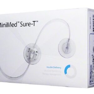 Insulin Infusion Set Sure-TParadigm 6 mm 23 Inch Tubing Without Port
