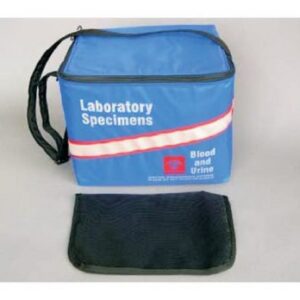 Specimen Transport Tote Therapak Duramark 7 X 8 X 9 Inch For Safe Storage and Delivery of Lab Materials