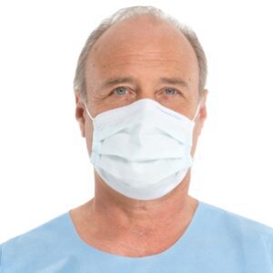 Procedure Mask FluidShield Anti-fog Foam ASTM Level 1 Earloops One Size Fits Most