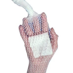 Elastic Net Retainer Dressing Stretch Net Tubular Elastic 25 Yard Size 12 White X-Large Torso NonSterile