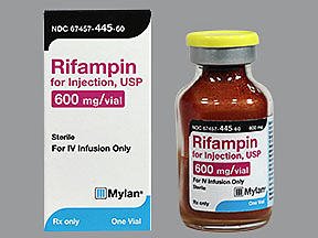 Rifampin 600 mg Intravenous Injection