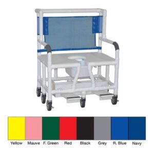 Shower Chair MJM International PVC Frame 700 lbs. Weight Capacity