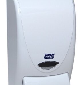 Hand Hygiene Dispenser ProLine Curve White Plastic Manual Push 1 Liter Wall Mount