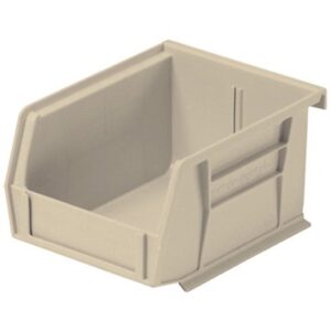 Storage Bin HCL Super Tough Sandstone Plastic 3 X 4-1/8 X 5-3/8 Inch