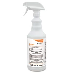Surface Disinfectant Cleaner Diversey Avert Trigger Spray Liquid 32 oz. Bottle Chlorine Scent NonSterile