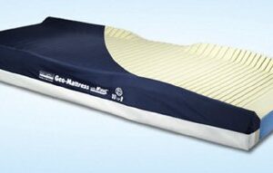 Bed Mattress Geo-Mattress with Wings Therapeutic Raised Perimeter Mattress 6 X 42 X 84 Inch, 8 Inch Side
