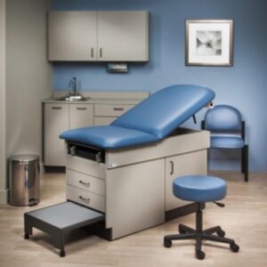 Exam Table Model 8890 Fixed Height 400 lbs. Weight Capacity